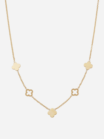 Kleeblatt Kette