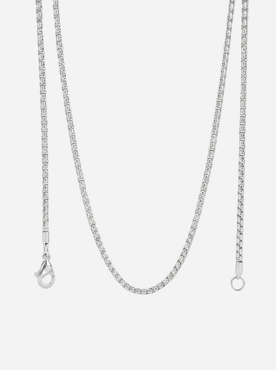Box Kette aus Edelstahl Massiv Aurify