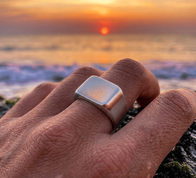 Aurify Eterna Edelstahlring