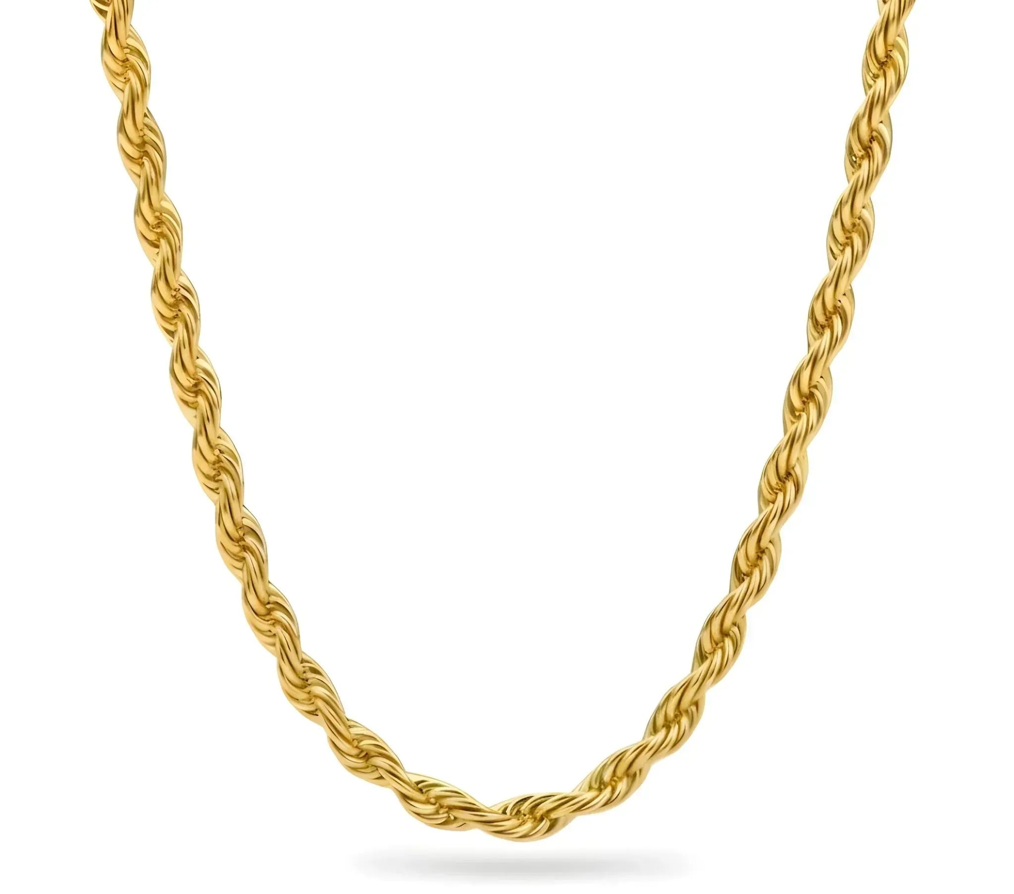 Aurify Kordelkette Massiv Edelstahl