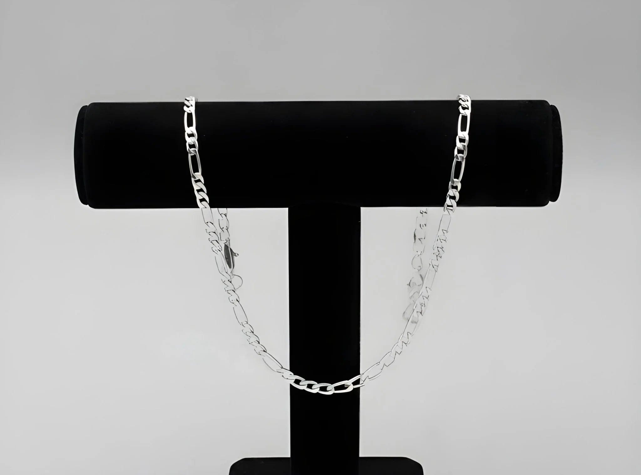 Aurify Massive Figarokette – hochwertig versilbert