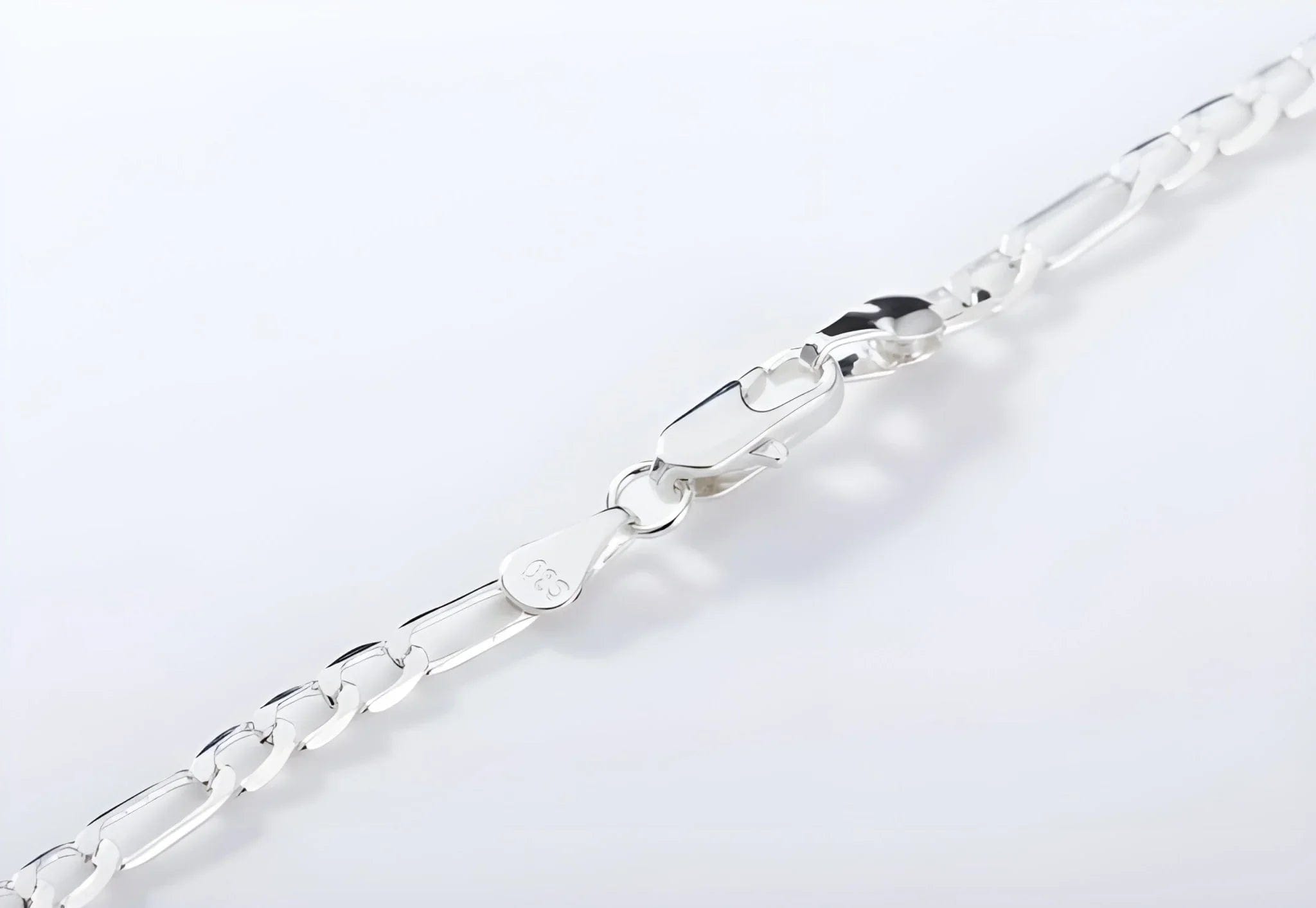 Aurify Massive Figarokette – hochwertig versilbert