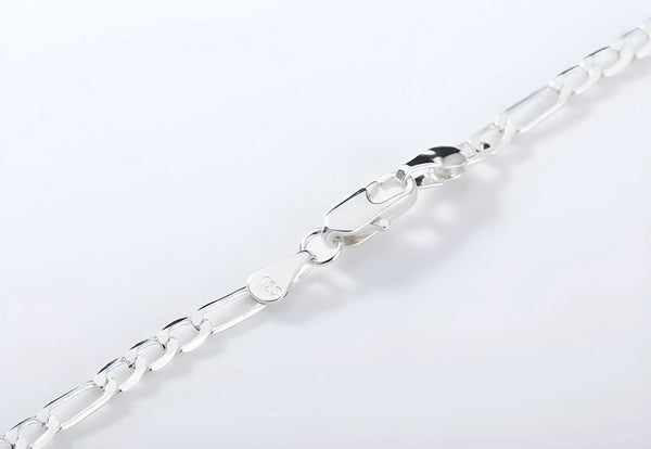 Aurify Massive Figarokette – hochwertig versilbert