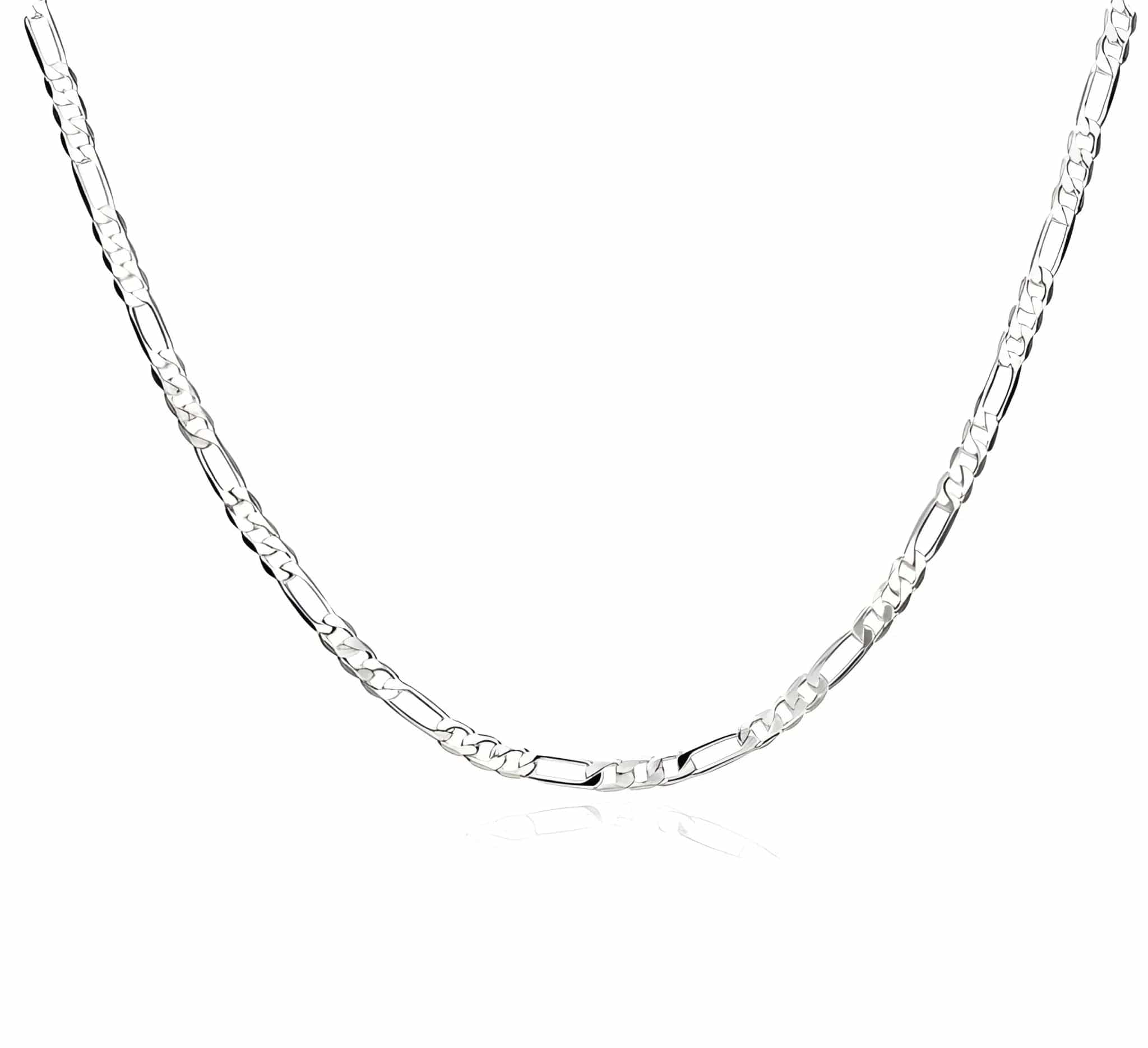 Aurify Massive Figarokette – hochwertig versilbert