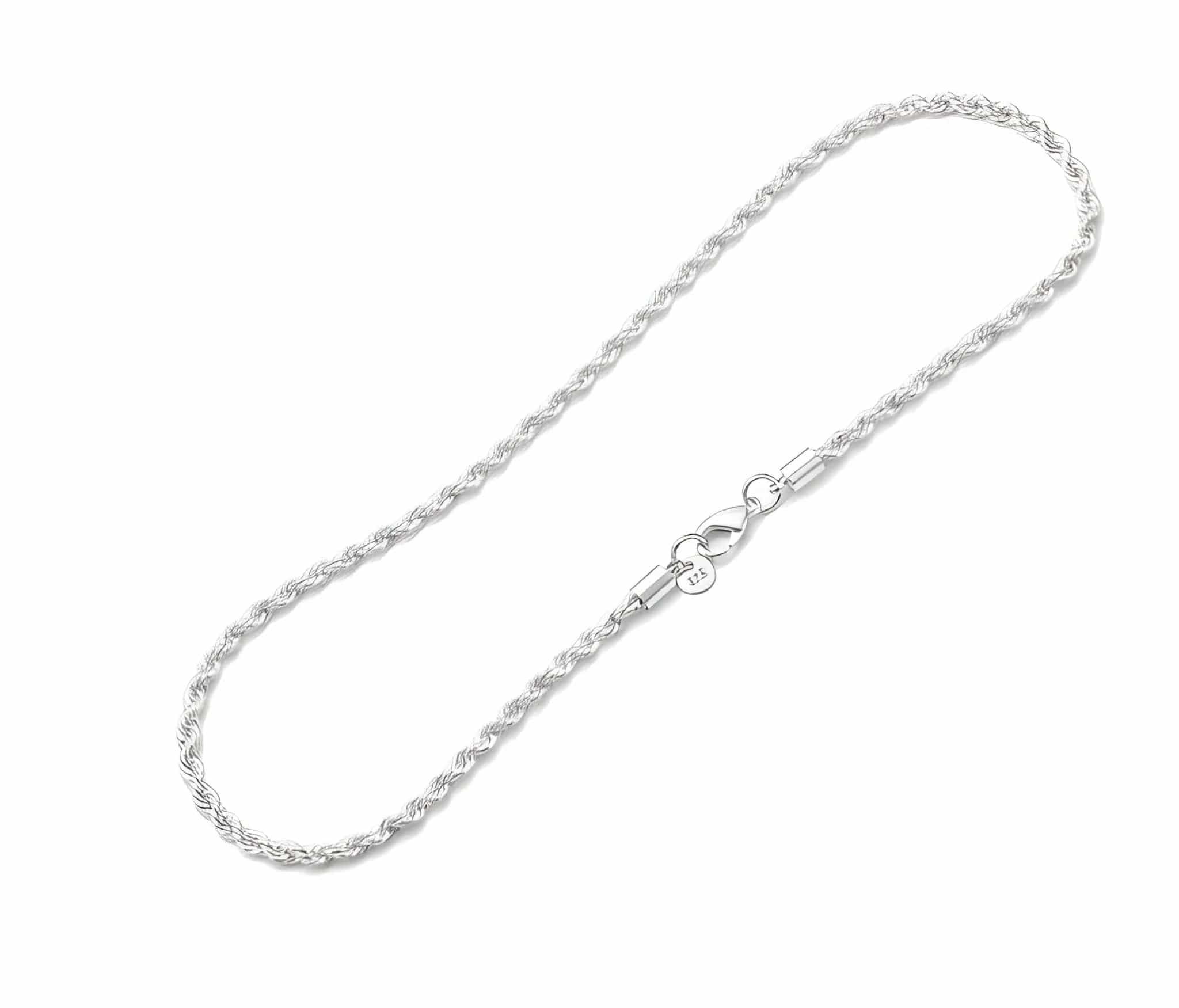 Aurify Massive Kordelkette – hochwertig versilbert