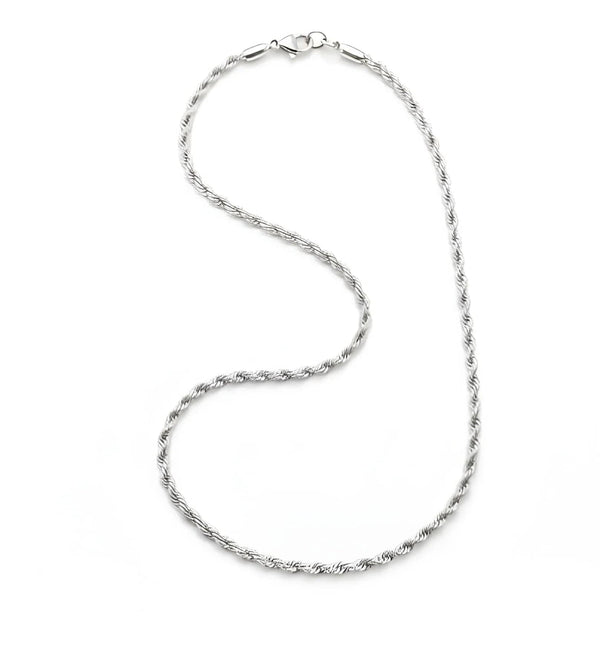 Aurify Massive Kordelkette – hochwertig versilbert