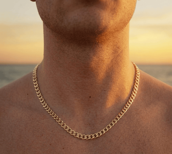 Aurify Massive Panzerkette Edelstahl