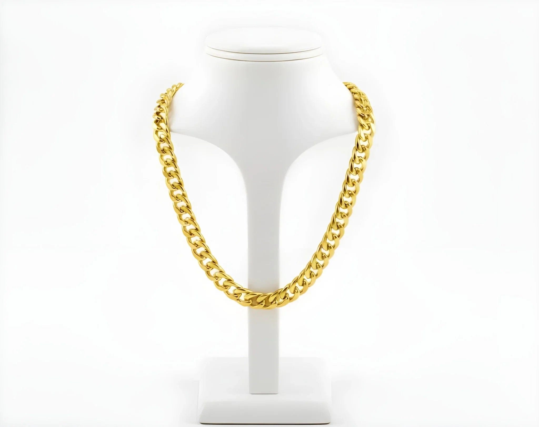 Aurify Massive Panzerkette Edelstahl