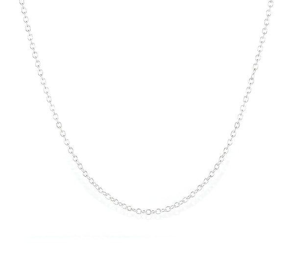 Aurify Massive Rund Ankerkette – hochwertig versilbert