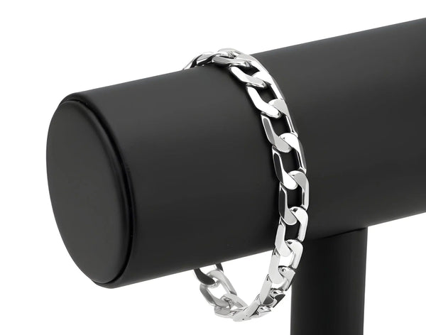 Aurify Massives Panzerarmband – hochwertig versilbert