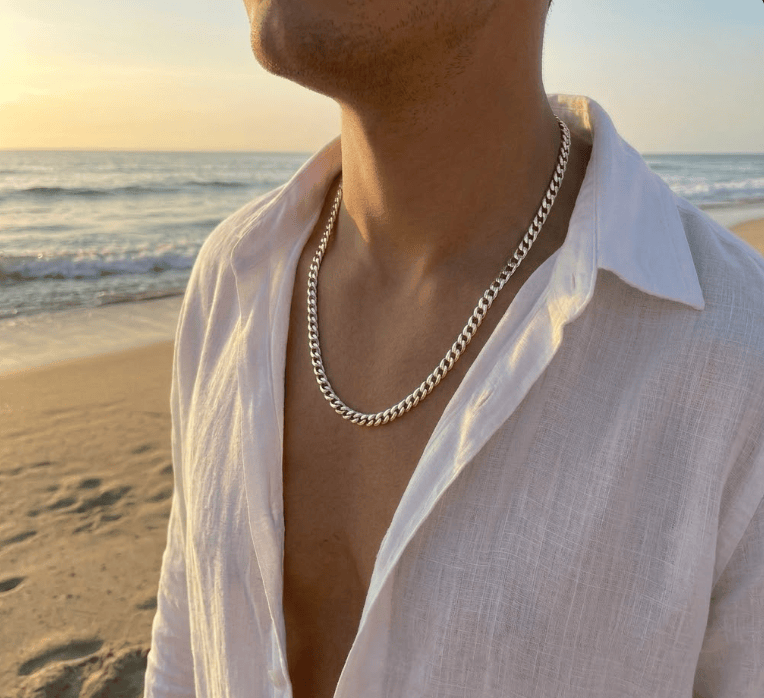 Aurify Panzerkette versilbert – hochwertige Silberbeschichtung