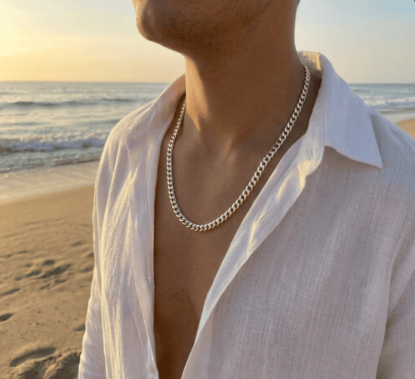 Aurify Panzerkette versilbert – hochwertige Silberbeschichtung