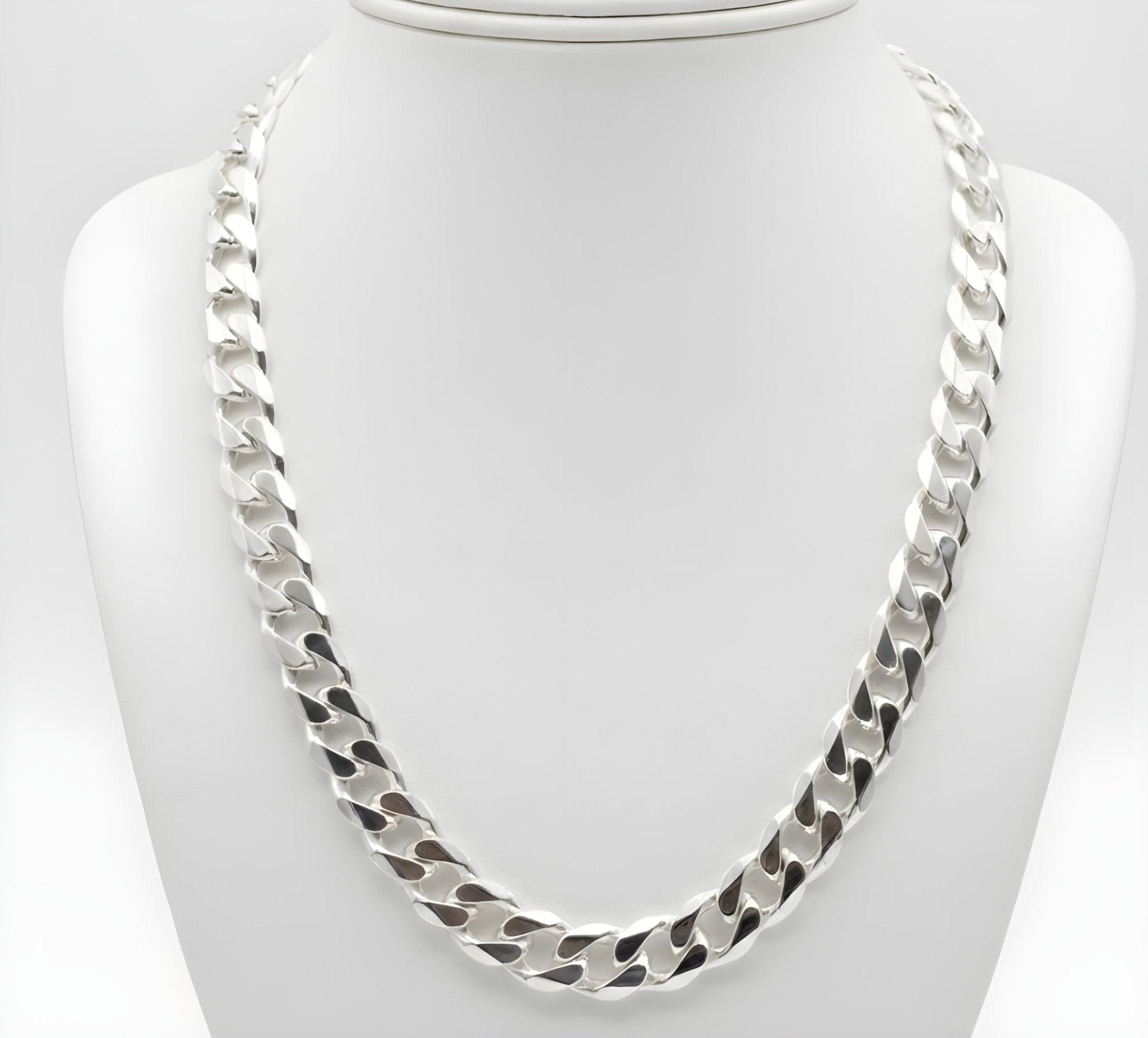 Aurify Panzerkette versilbert – hochwertige Silberbeschichtung