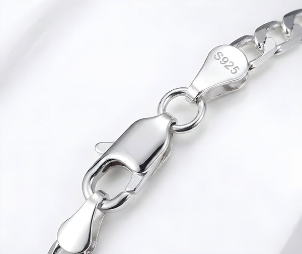 Aurify Panzerkette versilbert – hochwertige Silberbeschichtung