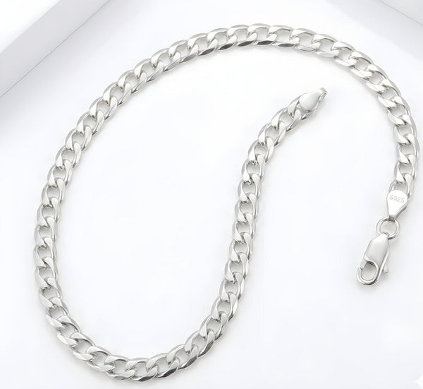 Aurify Panzerkette versilbert – hochwertige Silberbeschichtung