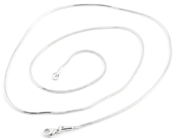 Aurify Schlangenkette Massiv Edelstahl