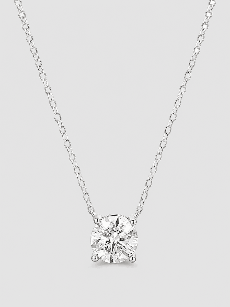 Moissanit Damenkette – 925er Sterling Silber Aurify