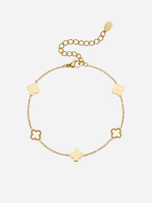Kleeblatt Armband