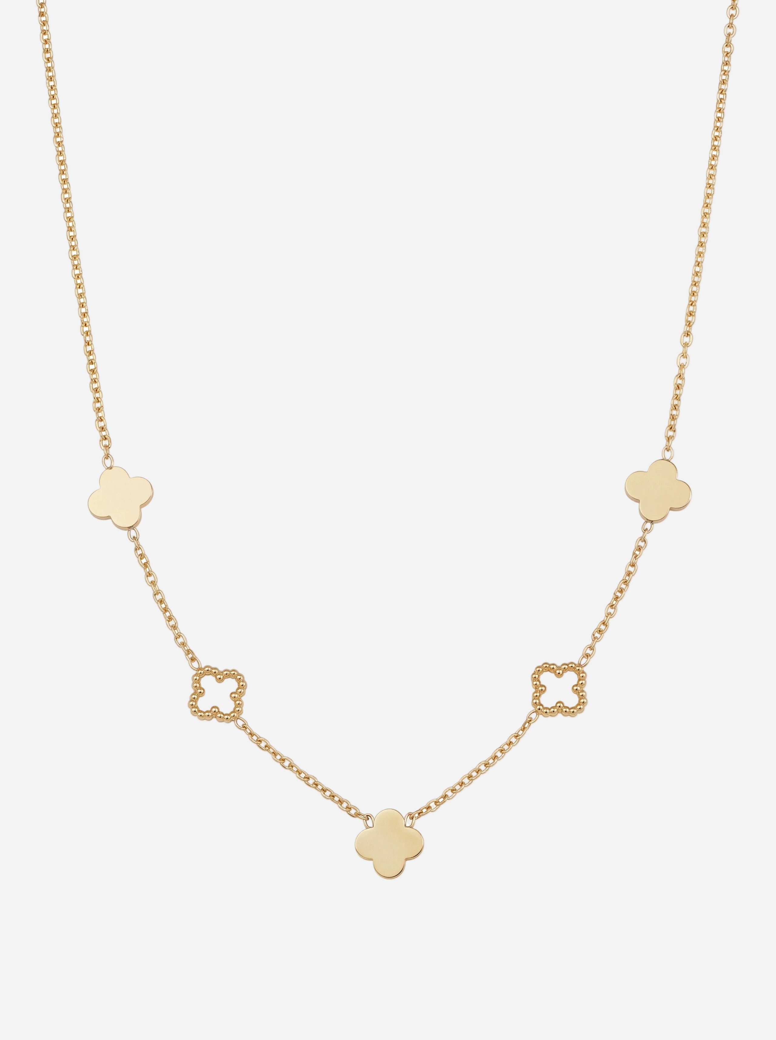 Kleeblatt Kette