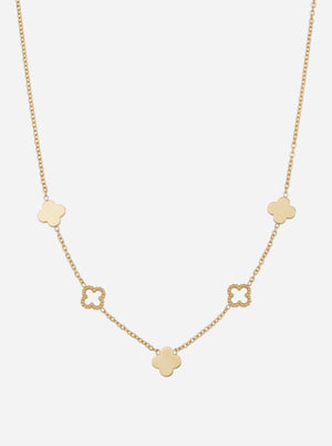 Kleeblatt Kette
