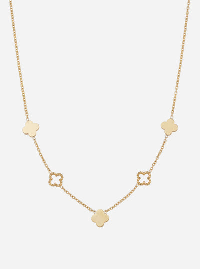 Kleeblatt Kette