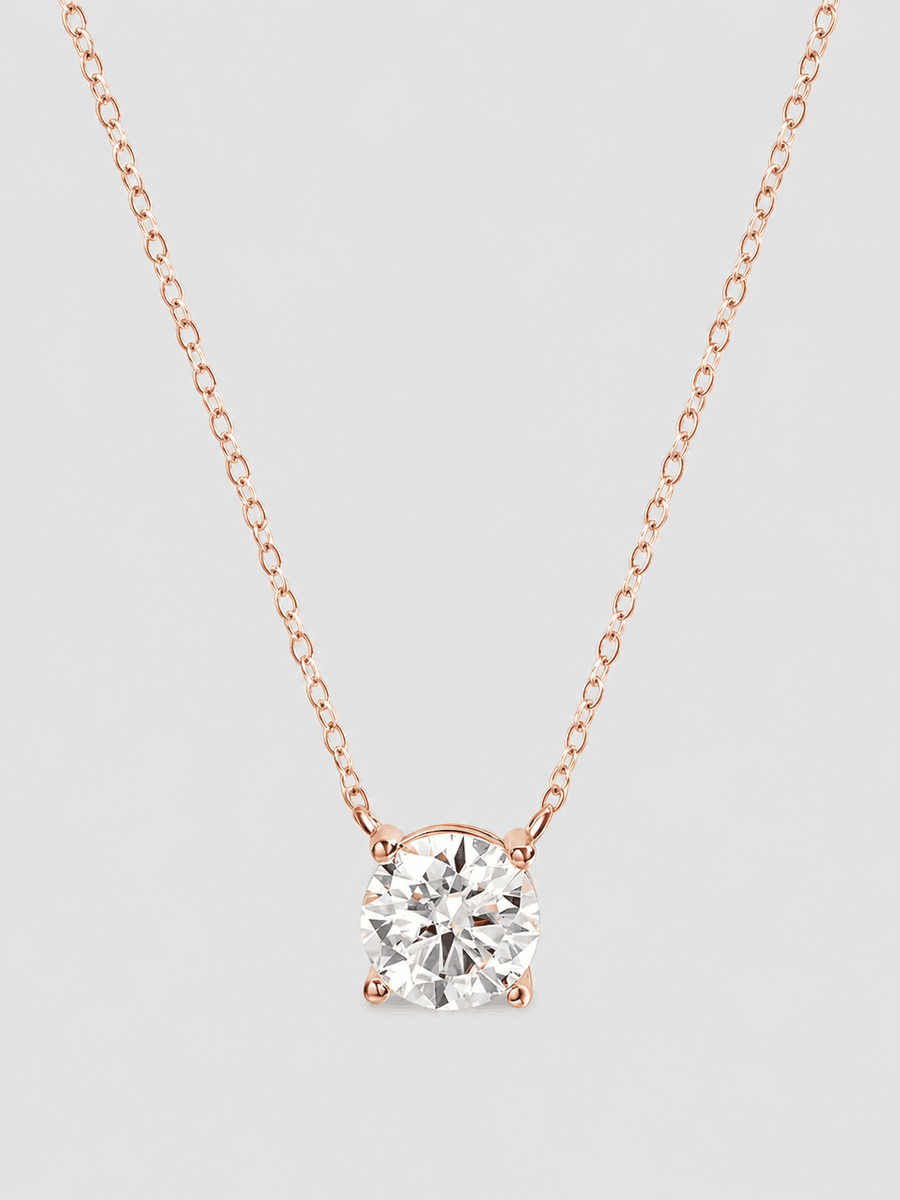 Moissanit Damenkette – 925er Sterling Silber Aurify